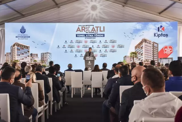 KİPTAŞ Pendik Arkatlı Evleri'nin temeli atıldı