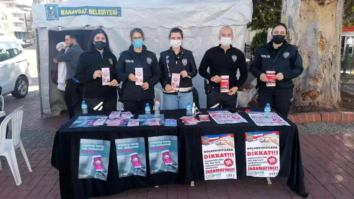 Son dakika haberi: Manavgat'da polisten vatandaşlara broşürlü uyarı