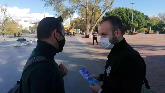 Son dakika haberi: Manavgat'da polisten vatandaşlara broşürlü uyarı
