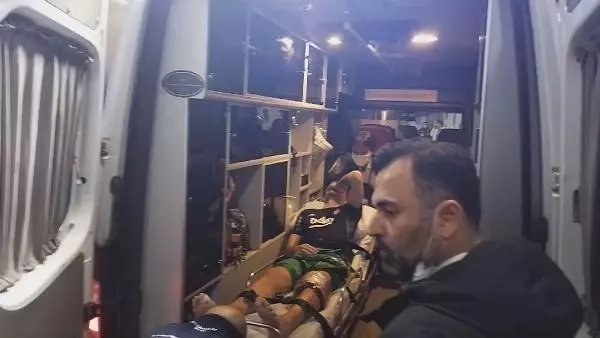 SPOR Mert Günok stattan ambulansla ayrıldı