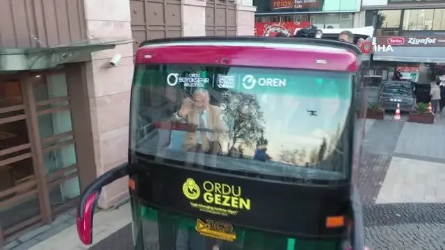 'Ordu Gezen' otobüsü yollarda