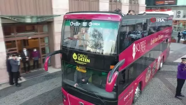 'Ordu Gezen' otobüsü yollarda