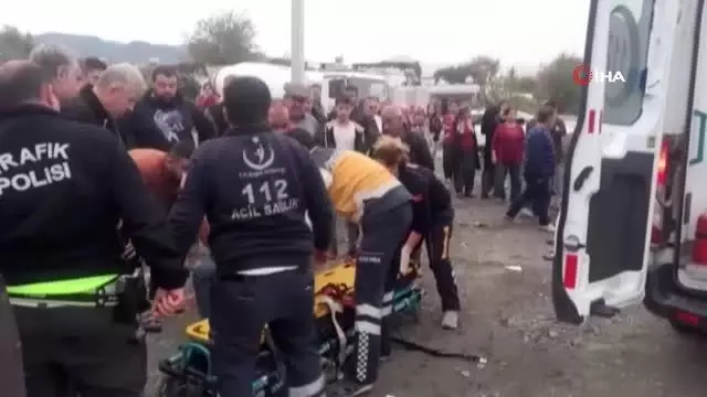 Osmaniye'de iki otomobil çarpıştı: 1'i ağır 2 yaralı