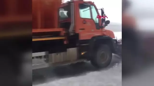 'Turuncu ekipler' karla mücadeleye hazır