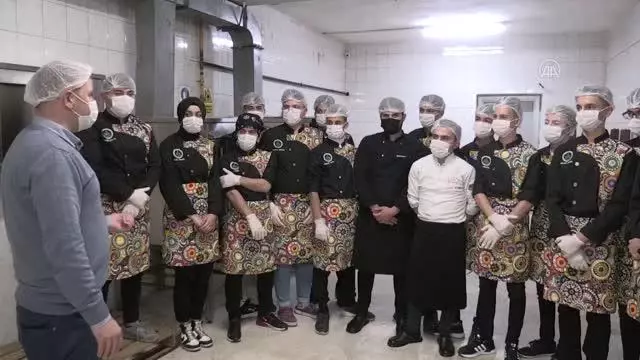 5 bin öğrencinin yemeği meslek lisesinde pişiriliyor