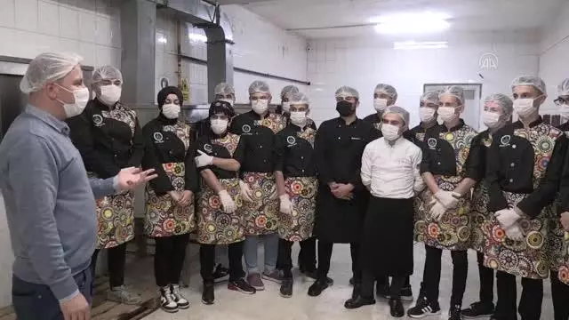 5 bin öğrencinin yemeği meslek lisesinde pişiriliyor