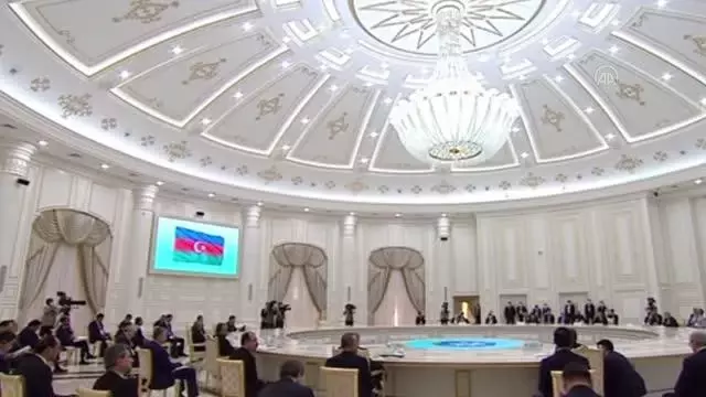 Cumhurbaşkanı Erdoğan, Azerbaycan Cumhurbaşkanı Aliyev ile görüştü