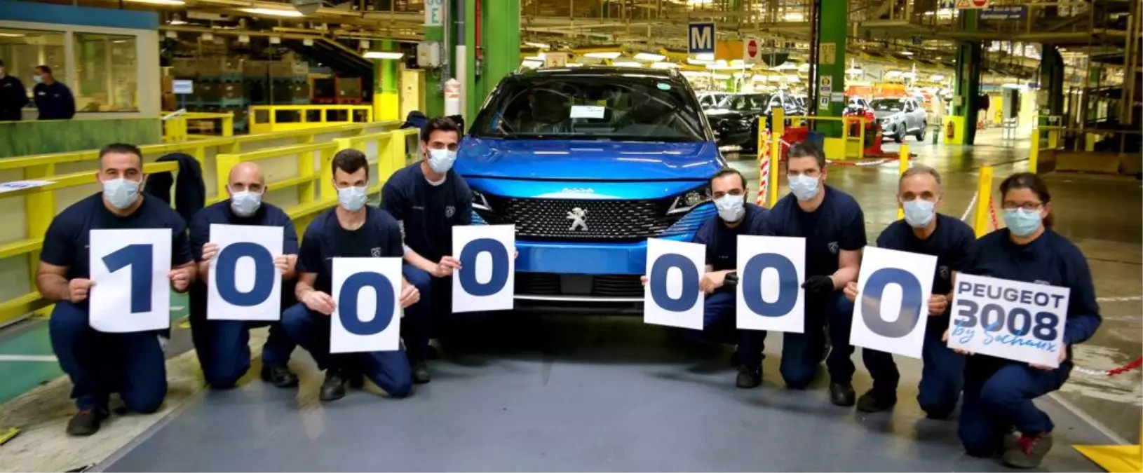 Peugeot 3008'in üretimi 1 milyona ulaştı