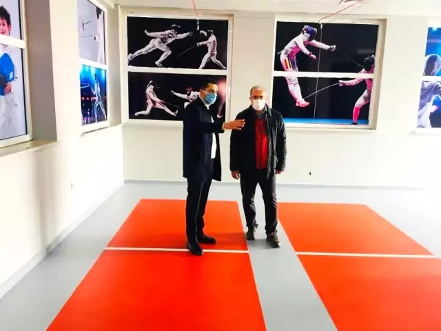 Vali Toraman, spor tesislerini inceledi