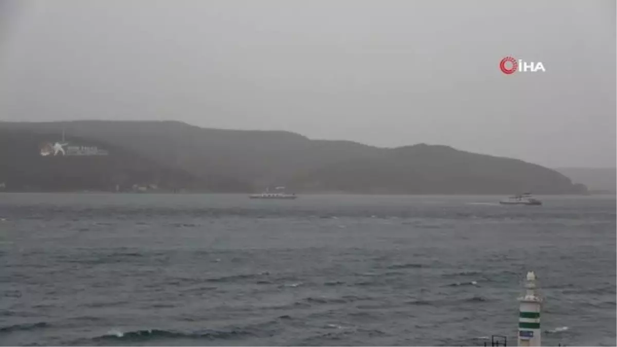 Çanakkale'de ada seferlerine lodos engeli