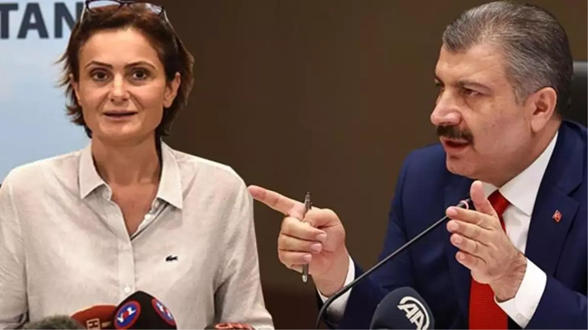 CHP İstanbul İl Başkanı Canan Kaftancıoğlu'ndan Bakan Koca'ya teşekkür