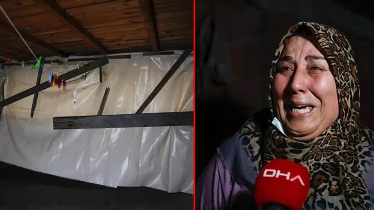 Fırtınada kopan kalas parçasının başına isabet ettiği kadın hayatını kaybetti