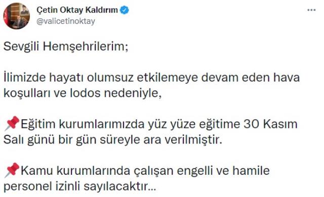 Son Dakika: İstanbul, Kocaeli ve Sakarya'da fırtına önlemi! Okullar tatil edildi, bazı kamu personelleri izinli sayılacak