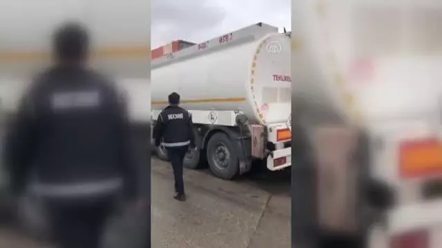 73 bin litre kaçak akaryakıt ele geçirildi