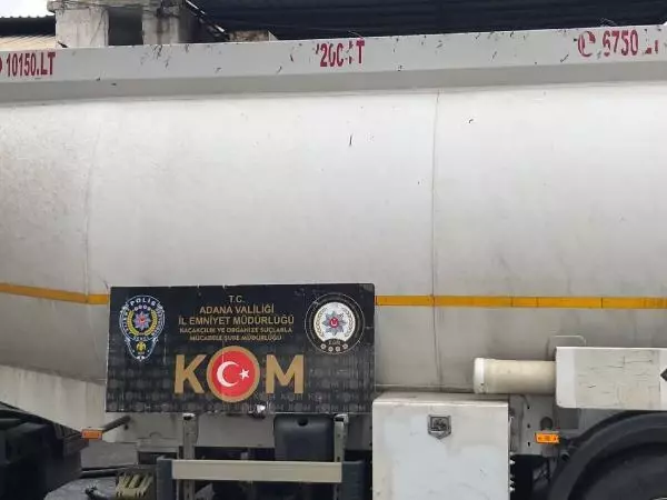 73 bin litre kaçak akaryakıt ele geçirildi