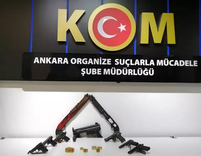 Başkentte suç örgütü operasyonunda 7 kişi gözaltına alındı