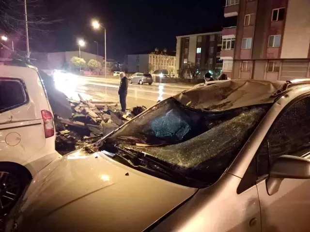 Balıkesir'de lodos yıktı, geçti