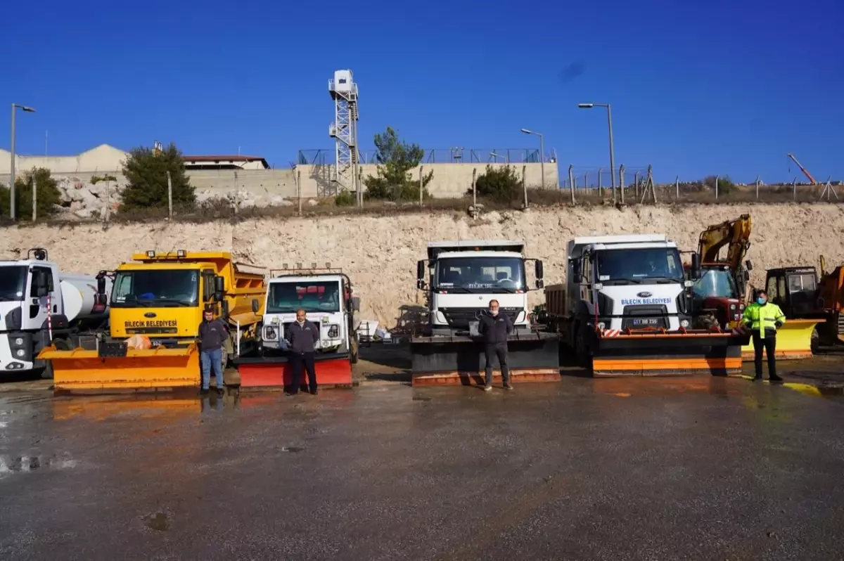 Bilecik Belediyesi'nin kış hazırlıkları tamamlandı
