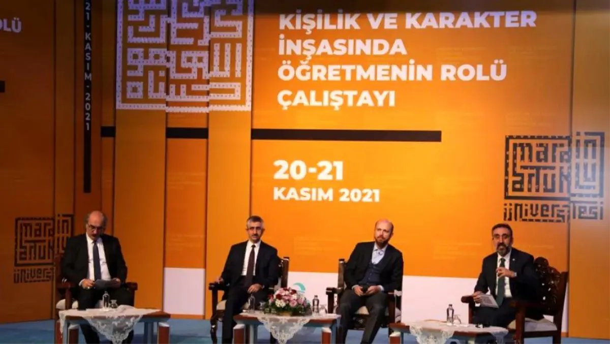 Kişilik ve Karakter İnşasında Öğretmenin Rolü Çalıştayı Mardin'de Gerçekleşti