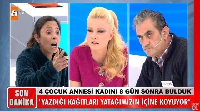 Müge Anlı'da ortalık karıştı! Genç kadın, günler sonra yüzleştiği sevgilisine ayakkabı fırlattı
