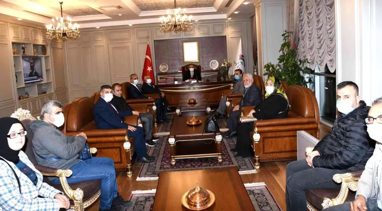 Vali Mahmut Çuhadar'a 3 Aralık Dünya Engelliler Günü Ziyareti