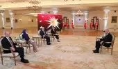 27 yıl önceki görüntüleri izletilen Cumhurbaşkanı Erdoğan duygu dolu anlar yaşadı: Bayağı yaşlanmışız