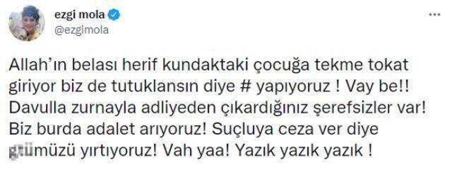 Acımasız baba, 3 aylık bebeğini dövdü! Ezgi Mola ateş püskürdü: Biz burada adalet arıyoruz Acımasız baba, 3 aylık bebeğini dövdü! Ezgi Mola ateş püskürdü: Biz burada adalet arıyoruz