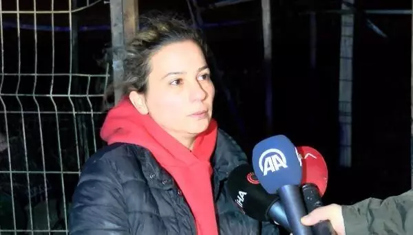 Ankara'da gönüllülerin inşa ettiği hayvan barınağında korkutan yangın