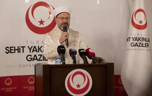 Son dakika haberi! Bakan Yanık, şehit yakınları, gaziler ve yakınları buluşmasında konuştu Açıklaması