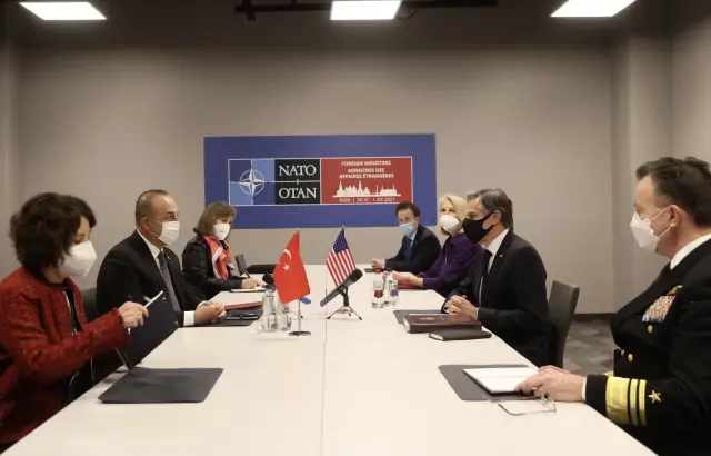 Dışişleri Bakanı Çavuşoğlu, ABD Dışişleri Bakanı Blinken ile görüştü