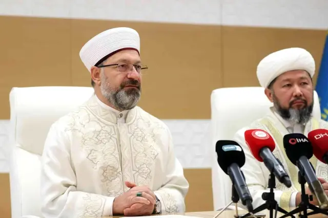 Son dakika! Diyanet İşleri Başkanı Erbaş: DEAŞ, FETÖ ve benzeri terör örgütlerine, radikal akımlara karşı dikkatli olmak zorundayız