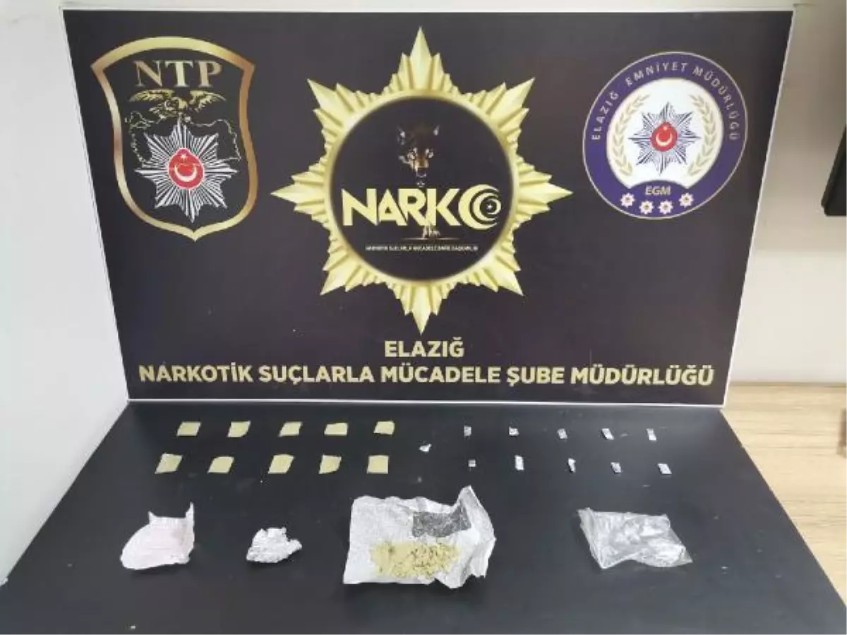 Elazığ'da uyuşturucu satan kişi tutuklandı