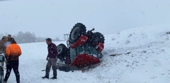 Son dakika... Erzincan'da devrilen traktördeki 1 çocuk öldü, 1'i çocuk 2 kişi yaralandı