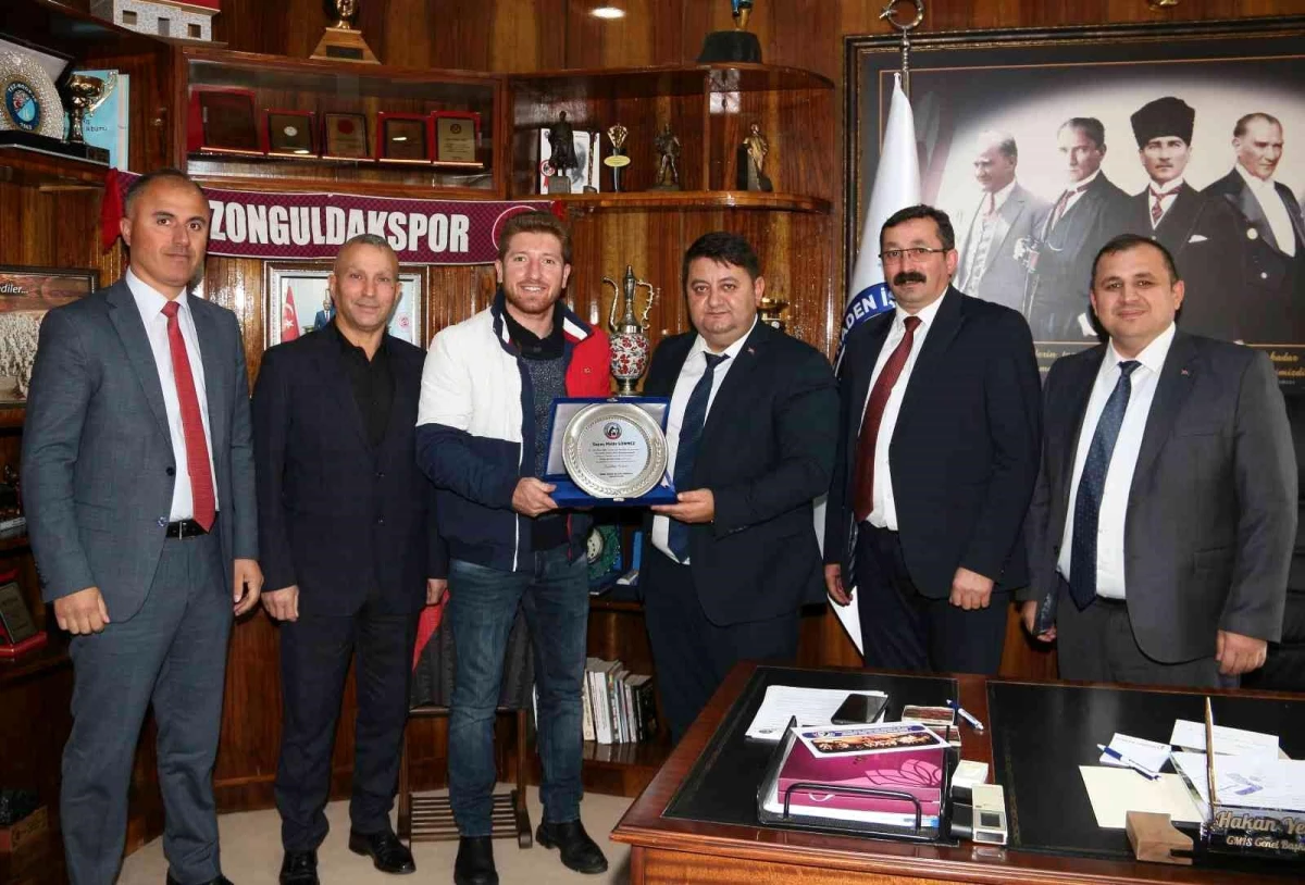 GMİS'ten Dünya şampiyonu judocu Sönmez'e teşekkür