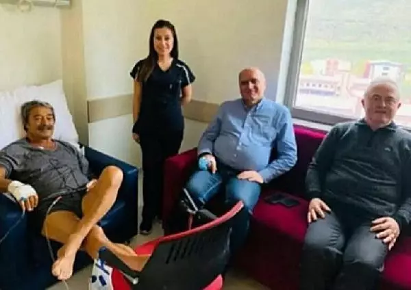 Kadir İnanır'dan ilk görüntü! Zorlu süreci atlattı, taburcu olacağı günü bekliyor