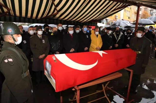 Kıbrıs gazisi son yolculuğuna uğurlandı