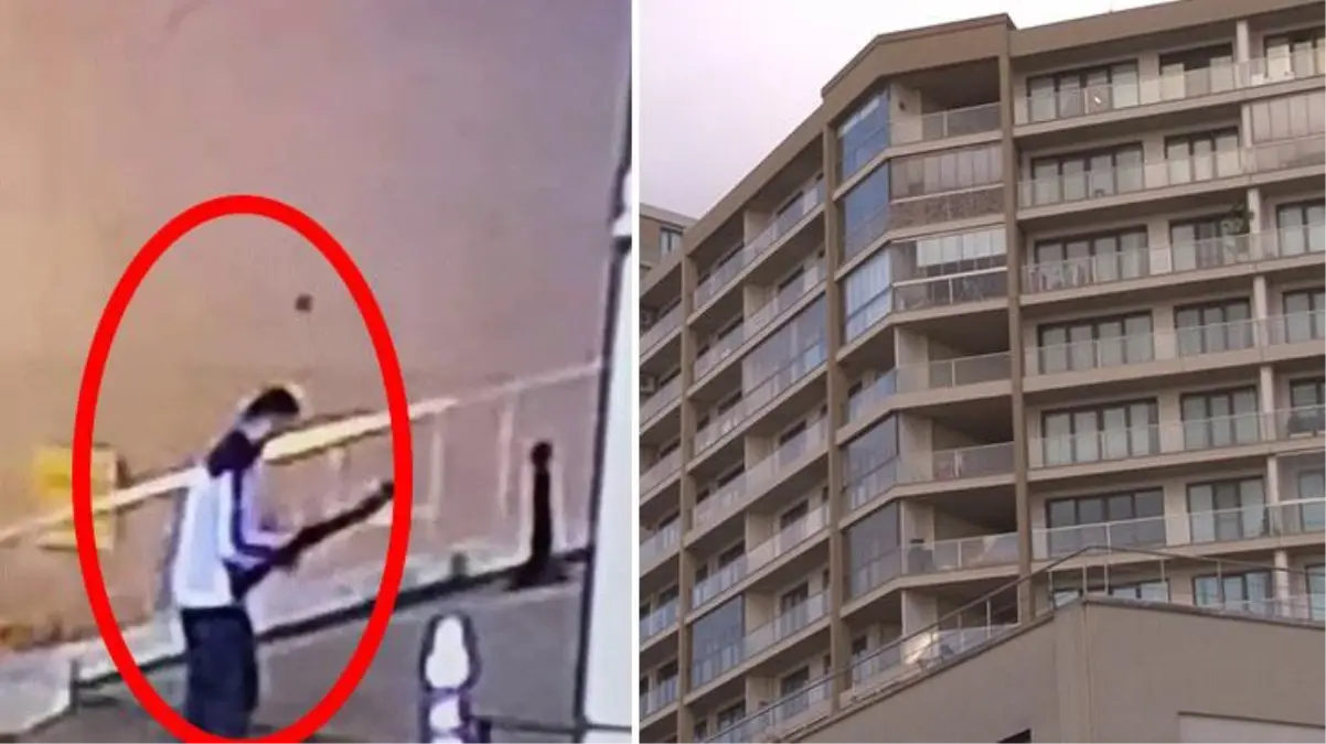 Lüks sitede dehşet anları! Önce evi yaktı, sonra pompalıyla ateş açtı