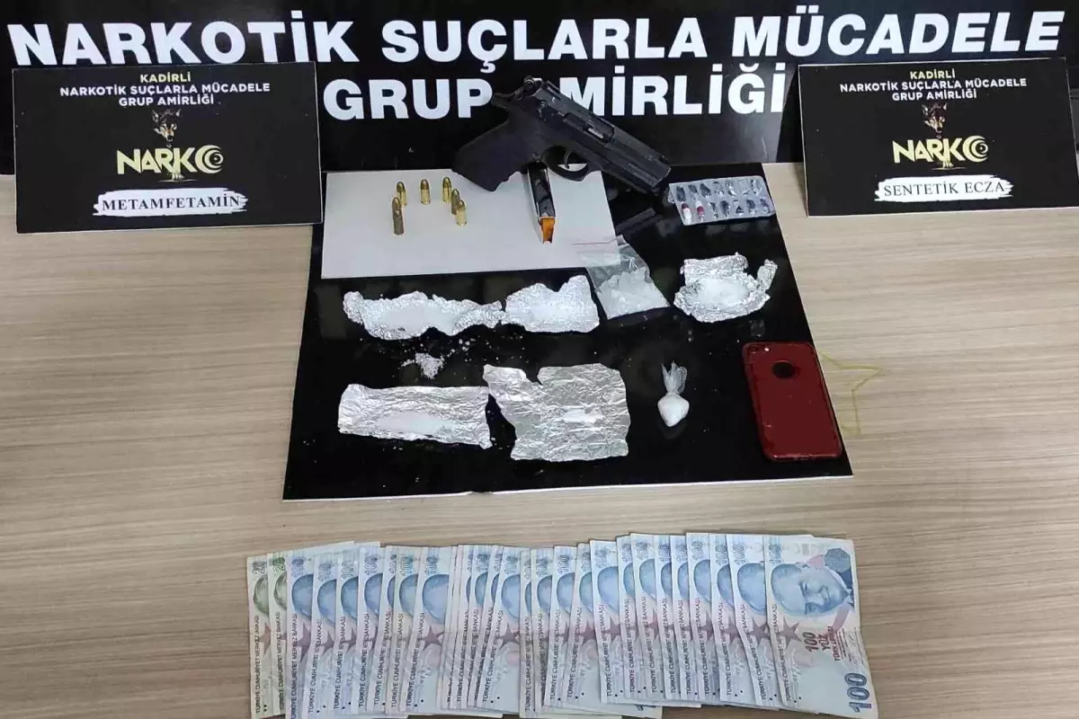 Osmaniye'de uyuşturucu operasyonlarına 25 gözaltı