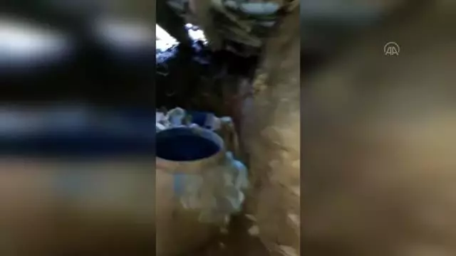 PKK'lı teröristlerce kullanılan sığınak imha edildi