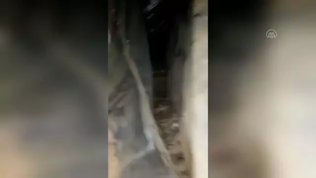 PKK'lı teröristlerce kullanılan sığınak imha edildi