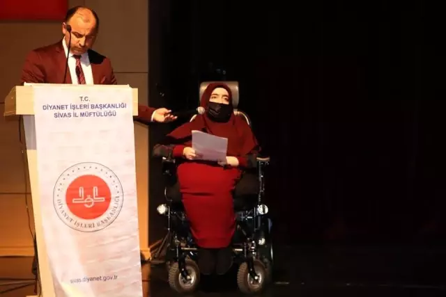 Sivas Müftülüğünden Engelliler Günü programı