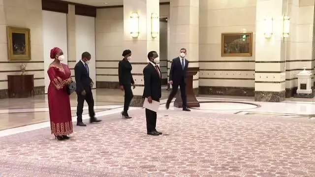Tanzanya'nın Ankara Büyükelçisi Mohamed, Cumhurbaşkanı Erdoğan'a güven mektubu sundu