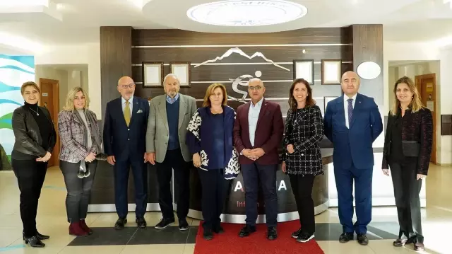Türkiye Turizm Yatırımcıları Derneği Başkanı Oya Narin'den Erciyes'e ziyaret