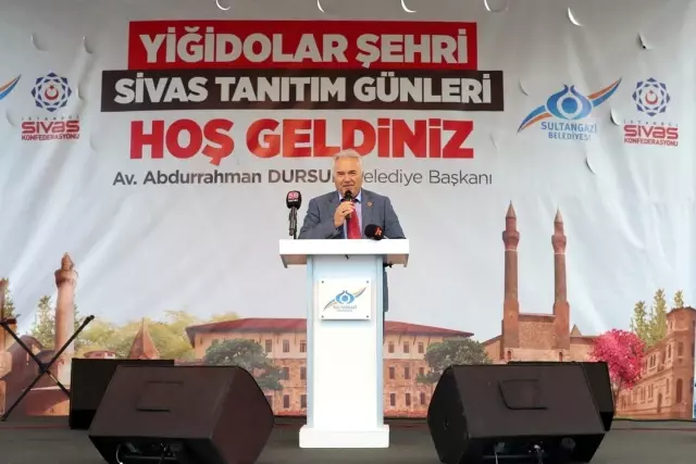 'Yiğidolar Şehri Sivas Tanıtım Günleri' Sultangazi'de başladı