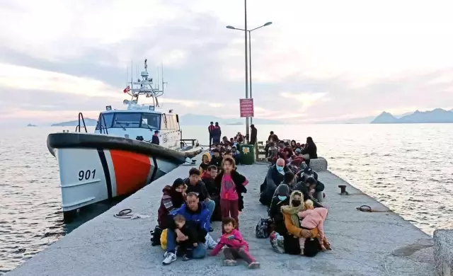 Son dakika haber! Yunanların ölüme terk ettiği göçmenleri Sahil Güvenlik kurtarıyor