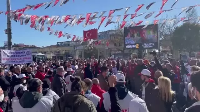 Bakırköy Belediyesi işçileri grevlerinin 39. gününde (2)