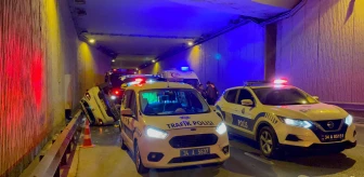 Beşiktaş'taki trafik kazasında 1 kişi yaralandı