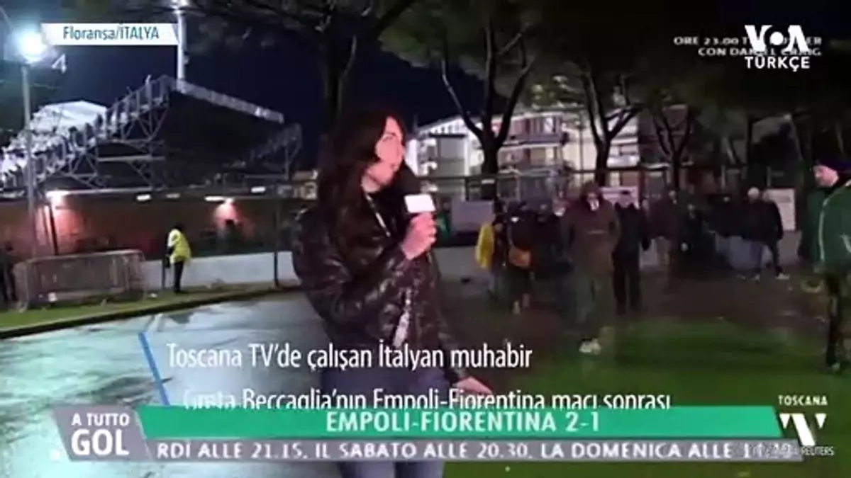 Canlı Yayında Tacize Uğrayan Kadın Muhabir Dava Açtı