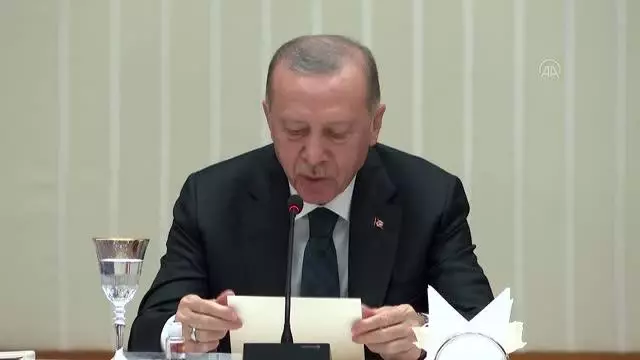 Cumhurbaşkanı Erdoğan, paralimpik oyunlarda madalya kazanan sporcuları kabul etti