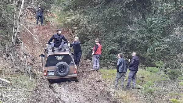 Domaniç Dağları'nda Off Road heyecanı